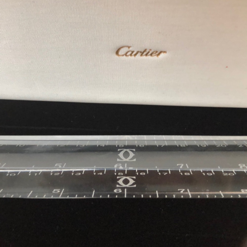 CARTIER paperweight Ruler - Picture 6 of 6